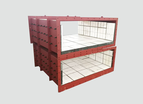 <b>立磨進料溜槽_入磨溜槽耐磨陶瓷襯板</b>